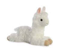 Aurora, 31767, Mini Flopsies, Alpaca, 20.5cm, peluche, bianco