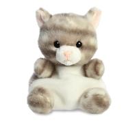 Aurora, 33614, Palm Pals Silver Kitty Cat, 13cm, Peluche, Grigio e Bianco