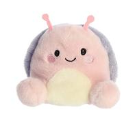 Aurora, 33677, Palm Pals Lumaca Shelby, peluche, rosa, 13 cm
