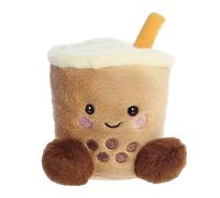 Aurora, 33687 Palm Pals Boba Bubbletea, peluche marrone, 13 cm