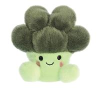 Aurora 33790 Palm Pals Luigi Broccoli, peluche verde, 13 cm