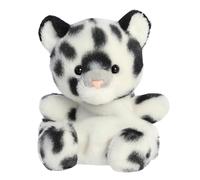 AURORA- 34078- Palm Pals Kaia Snow Leopard- 13cm- Soft Toy- White - Fun Collecta