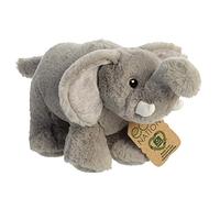 Aurora, 35002, Eco Nation, Elefante, 26 cm, peluche, Grigio