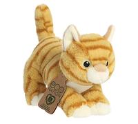 Aurora, 35048, Gatto Soriano Eco Nation, 21 cm, Peluche, Arancione