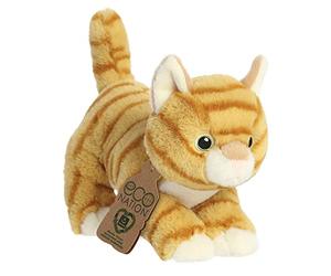 Aurora, 35048, Gatto Soriano Eco Nation, 21 cm, Peluche, Arancione