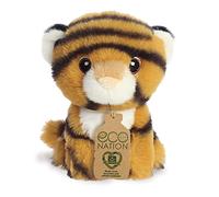 Aurora, 35066, Eco Nation Mini Tiger, 13cm, peluche, multicolore