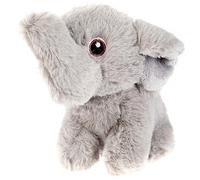 Aurora, 35067, Mini elefante Eco Nation, 13cm, peluche, grigio