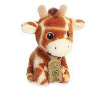 Aurora, 35068, Eco Nation Mini Giraffa, 13cm, peluche, marrone