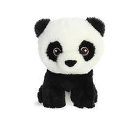Aurora, 35070, Eco Nation Mini Panda,13cm, peluche, bianco e nero