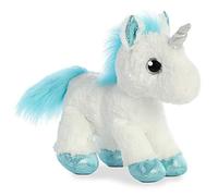 AURORA, 60957, Sparkle Tales, Frosty Unicorn, 30,5 cm, peluche bianco e blu