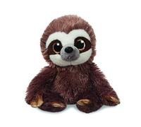 AURORA, 61198, Sparkle Tales, Harvey The Sloth, 7In, Soft Toy, Marrone