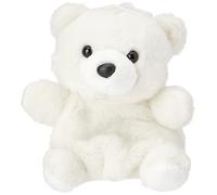 Aurora, 61355, Palm Pals Orso polare innevato, 10 cm, peluche, bianco