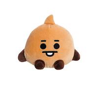 Aurora, 61376, BT21 Merchandising Ufficiale, Baby ShOOKY Seduto Bambola 15,5 cm, Peluche Marrone