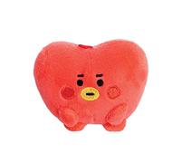 Aurora BT23, 61382, BT21, Merchandising Ufficiale Baby Tata Pong, Peluche Rosso e Blu, Colore, Unica
