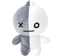 AURORA, 61463, BT21 Merchandising ufficiale, Van peluche, piccolo, grigio e bianco