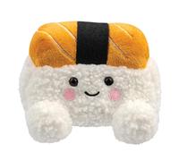 Aurora, 61595, Palm Pals Suhiro Salmon Sushi 5in, Soft Toy, bianco e arancione