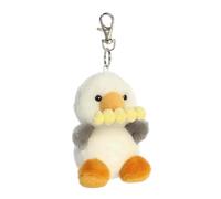 Aurora® Adorable Palm Pals™ Buoy Seagull™ - Divertente peluche da collezione per bambini e collezionisti adulti, perfetto per decorare stanze e regali di compleanno, colore: bianco, 0 pollici