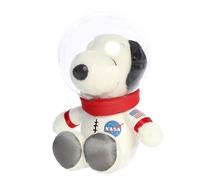 Aurora® Adorable Peanuts®, tuta spaziale Snoopy con casco, giocattolo con licenza ufficiale per tutti i fan di Snoopy, regalo nostalgico per adulti e feste di compleanno, colore bianco, 25,4 cm