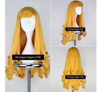 Aurora Bella Addormentata Parrucca Carnevale Dress up Cosplay Aurora Wig AUWIG01