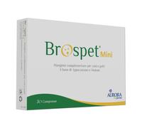 Aurora Biofarma Integratore Brospet Mini - Drenante per cani taglia piccola, 20 comp.