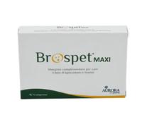 Aurora Biofarma Brospet Maxi drenaggio liquidi interstiziali cane medium/large 40 Compresse - Integratori per cani - 1° ORDINE? scegli lo sconto BZR5 / BZR20 + 200 punti fedeltà