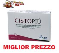 Aurora Biofarma Cistopiu 30 cpr per cani e gatti sostegno vie urinarie cistopiù