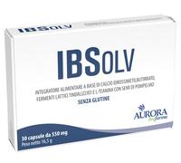 Aurora Biofarma Integratore Ibsolv per colon irritabile, gonfiore e flatulenza - 30 capsule