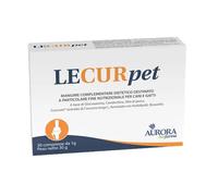 Aurora Biofarma Lecurpet Supporto intestinale Compresse per cani e gatti 30 Compresse - Integratori per cani - 1° ORDINE? scegli lo sconto BZR5 / BZR20 + 200 punti fedeltà