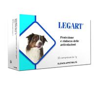 Aurora Biofarma Integratore per patologie osteoarticolari Legart 30 compresse da 1g per cane e gatto