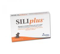 Aurora Biofarma SiliPlus Compresse per cani e gatti - Confezione da 30 compresse - 1° ORDINE? scegli lo sconto BZR5 / BZR20 + 200 punti fedeltà - Integratori per cani