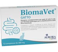 aurora biofarma srl Biomavet gatto 380mg 12 compresse