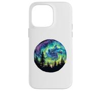 Aurora Boreale Aurora Boreale Notte Cielo Natura Bellezza Custodia per iPhone 14 Pro Max