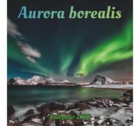 Aurora borealis Calendar 2026: 12 month Organizer Jan 2026 to Dec 2026