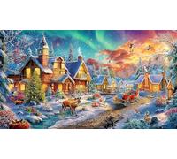 aurora borealis Puzzle 1000 pezzi per adulti - Gioco estremamente difficile & Stimolante Idea regalo perfetta 38x52/1000pcs