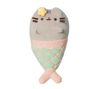Aurora World -Aurora, 61517, Sirena Pusheen, Peluche Ecologico, Rosa e Acquamarina, Colore Pink & Aqua