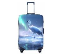 Aurora, coperture per bagagli da viaggio con gru invernale, elastiche, per valigie, 45,7-81,7 cm, Nero , L