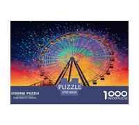 Aurora Ferris Wheel Jigsaw Puzzle Impossibili 1000 Pezzi Decorazione Per La Casa. Giochi Rilassamento E Intelligence Per Adulti E Bambini Da 12 Anni 38x26cm/1000pcs