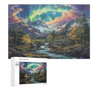 Aurora Forest Puzzle 1000 Pezzi Multicolore Paesaggi Italiani River Classici Per Adulti Rompicapo Collezione Idea Regalo Natale Per Lui E Nonno 1000 PCS