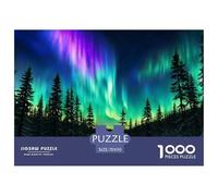 Aurora Forest Puzzle Giochi 1000 Pezzi Festa Aziendale Arte Interesting Puzzle Adulti Foto 70x50cm/1000pcs