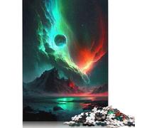 Aurora ICY Reflections Puzzle da 1000 pezzi per adulti, compiti di pensiero per adulti, puzzle insoliti per adulti e bambini, 1000 pezzi (75 x 50 cm)