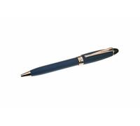 Aurora Ipsilon Deluxe Roller Penna Sfera B72/B Blu Finiture Dorate In Gift box