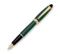 Aurora Ipsilon Resin Green Medium Point Fountain Pen - AU-B11V-M by Aurora
