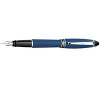 AURORA Ipsilon Satin Blue Fine Point Fountain Pen - AU-B10B-F by