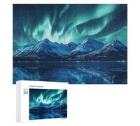 Aurora Lake Jigsaw Puzzle per adulti Famiglia Attività Giochi Home Decor Puzzle 300 PCS