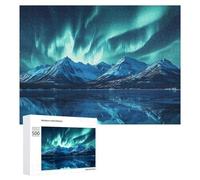 Aurora Lake Jigsaw Puzzle per adulti Famiglia Attività Giochi Home Decor Puzzle 500 PCS