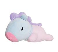 Aurora, MANG 61445, BT21 Merchandising Ufficiale, Mini Cuscino per Bambini, Peluche Blu e Viola, Colore