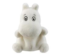 Aurora, Moomin Palm Pals 61576, peluche da 12,7 cm, bianco