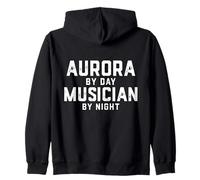 Aurora Musicista Costume Gen Z Millennial Music Song Aurora Felpa con Cappuccio