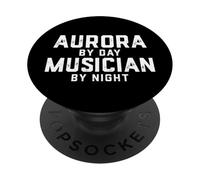 Aurora Musicista Costume Gen Z Millennial Music Song Aurora PopSockets PopGrip Adesivo