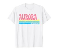 AURORA Nome Personalizzato Carino Idea Groovy Donne AURORA Maglietta